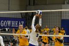 Wheaton Women's Volleyball  Wheaton Women's Volleyball vs Smith College. - Photo by Keith Nordstrom : Wheaton, Volleyball, Smith